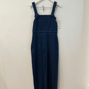 New with tags Sezane denim jumpsuit